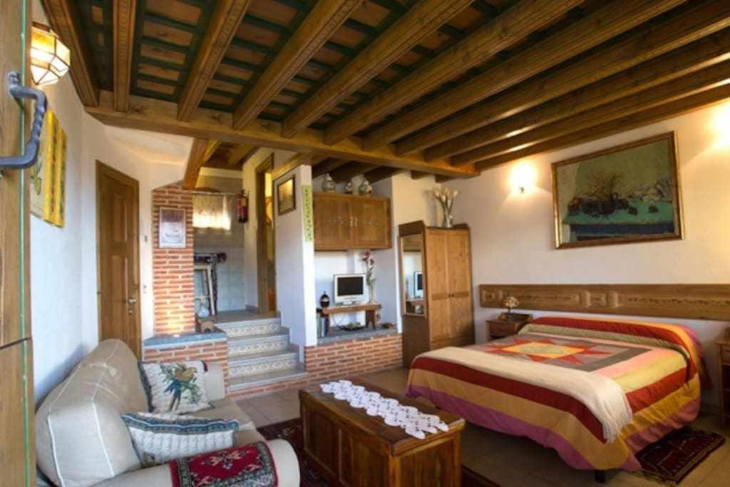 Apartamento Rural El Pastor Es Un Estudio Con Gran Cabezas Bajas Exterior photo